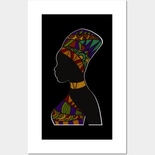 Afro African Pattern, Black Pride Posters and Art